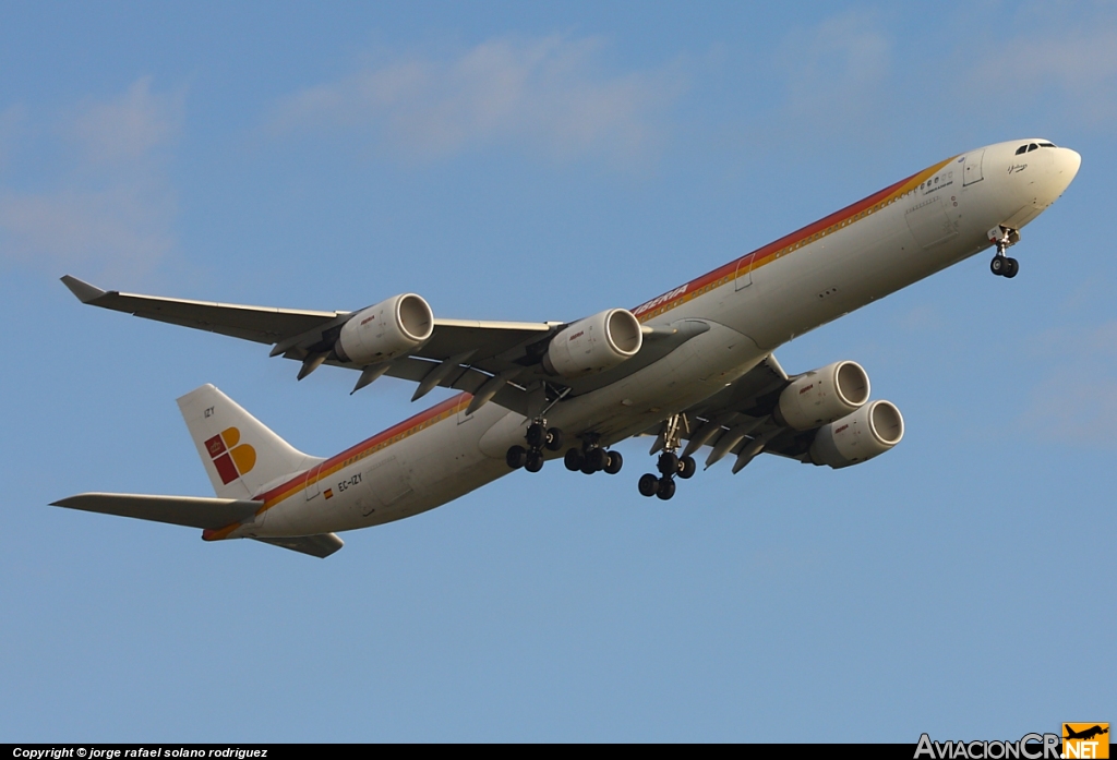 EC-IZY - Airbus A340-642 - Iberia