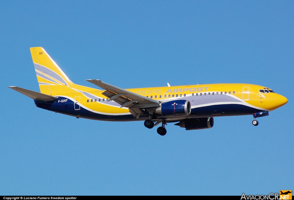 F-GIXF - Boeing 737-3B3(QC) - Europe Airpost