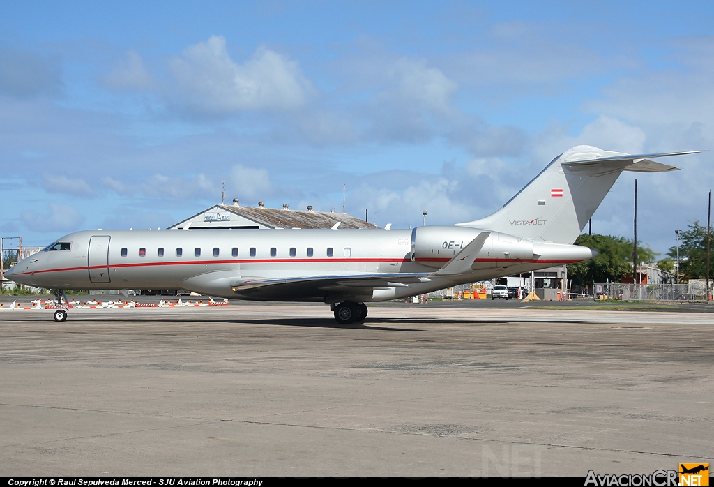 OE-LXR - Bombardier BD-700-1A10 Global Express XRS - Vista Jet