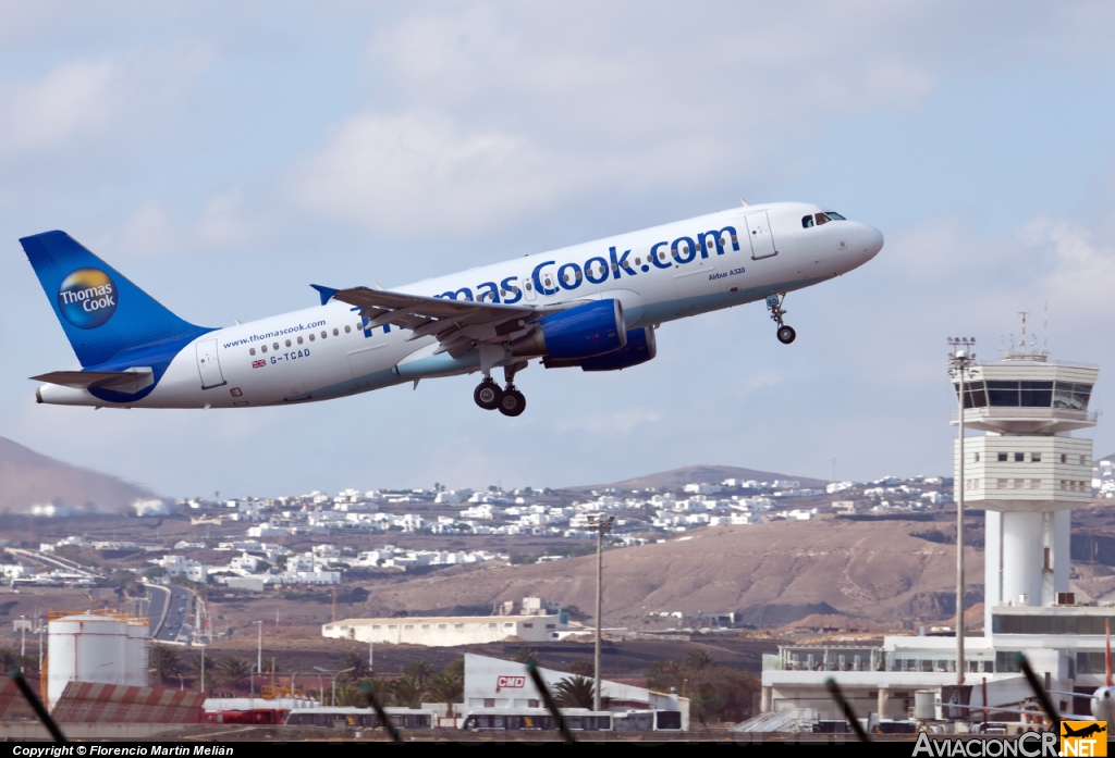 G-TCAD - Airbus A320-214 - Thomas Cook Airlines