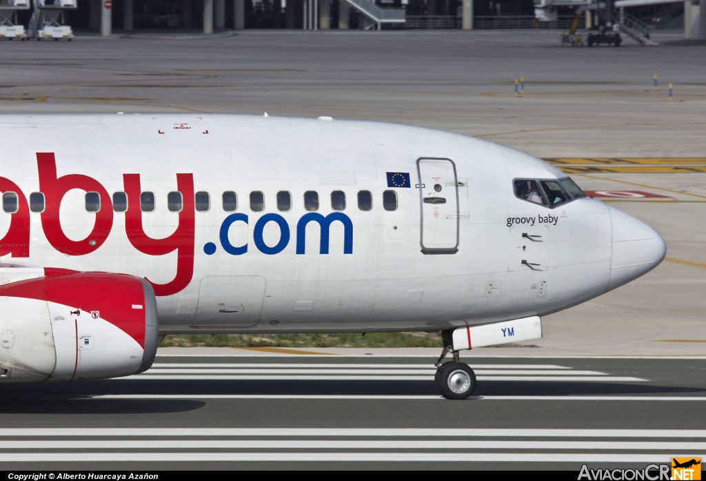 G-TOYM - Boeing 737-36Q - Bmibaby