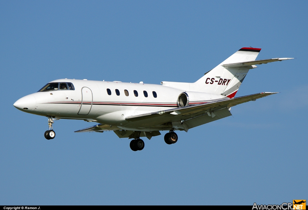 CS-DRY - Raytheon Hawker 800XP - NetJets Europe