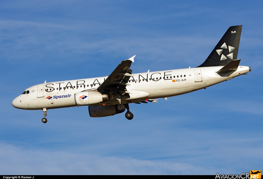 EC-ILH - Airbus A320-232 - Spanair