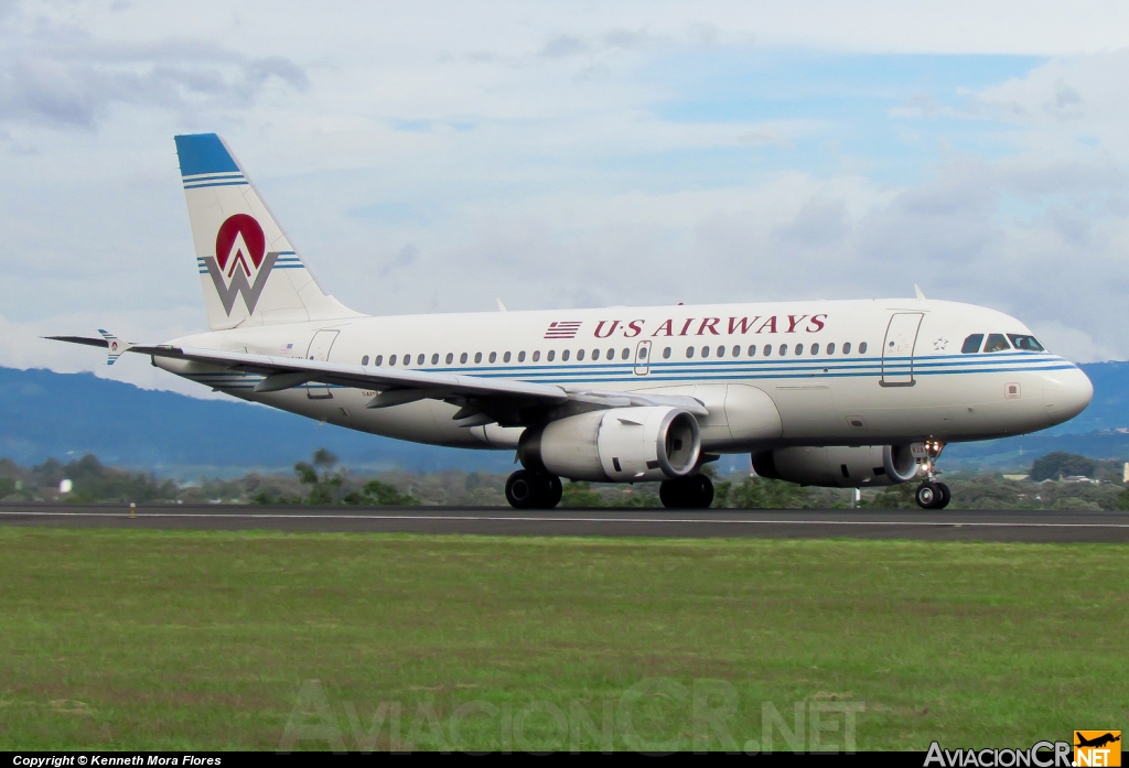 N828AW - Airbus A319-132 - US Airways