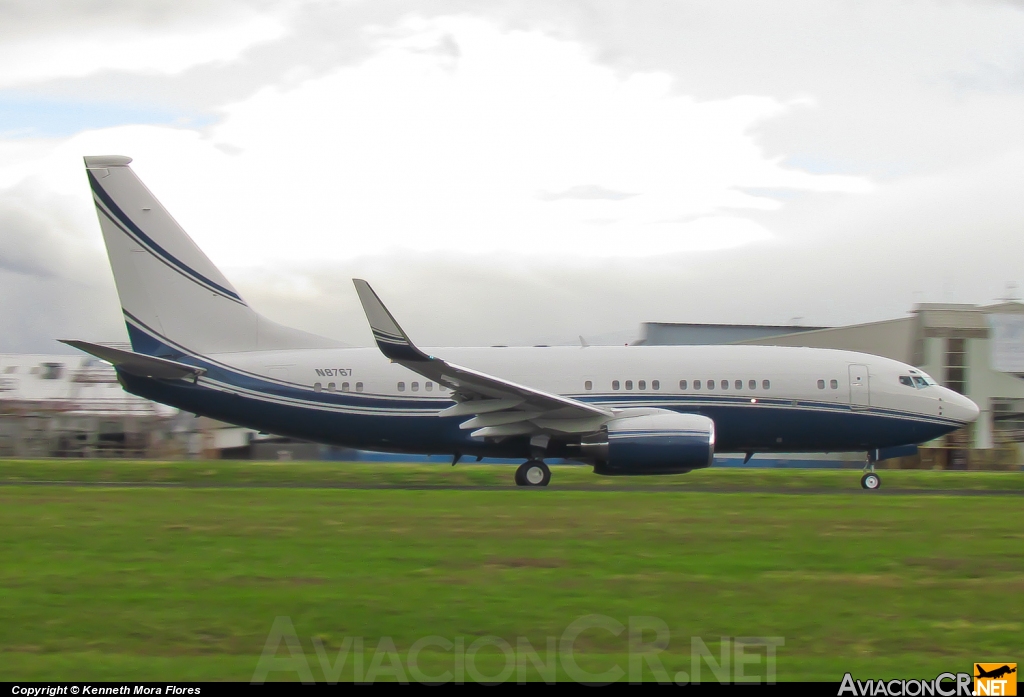 N8767 - Boeing 737-7EG BBJ - Privado