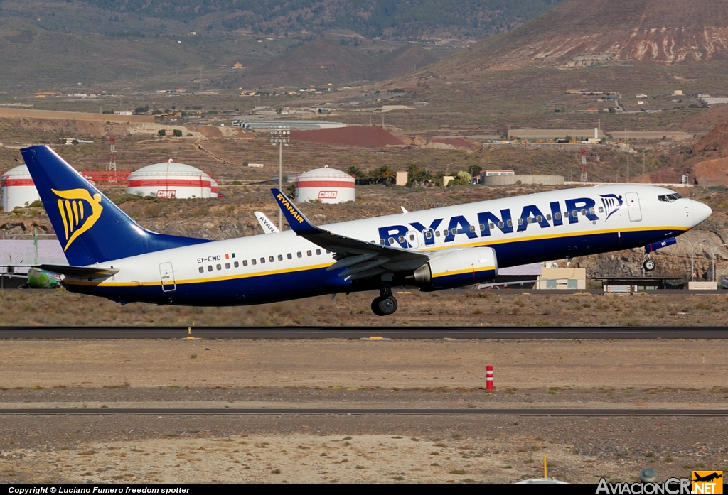 EI-EMD - Boeing 737-8AS - Ryanair