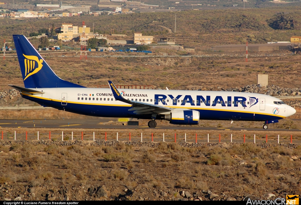 EI-EMA - Boeing 737-8AS - Ryanair