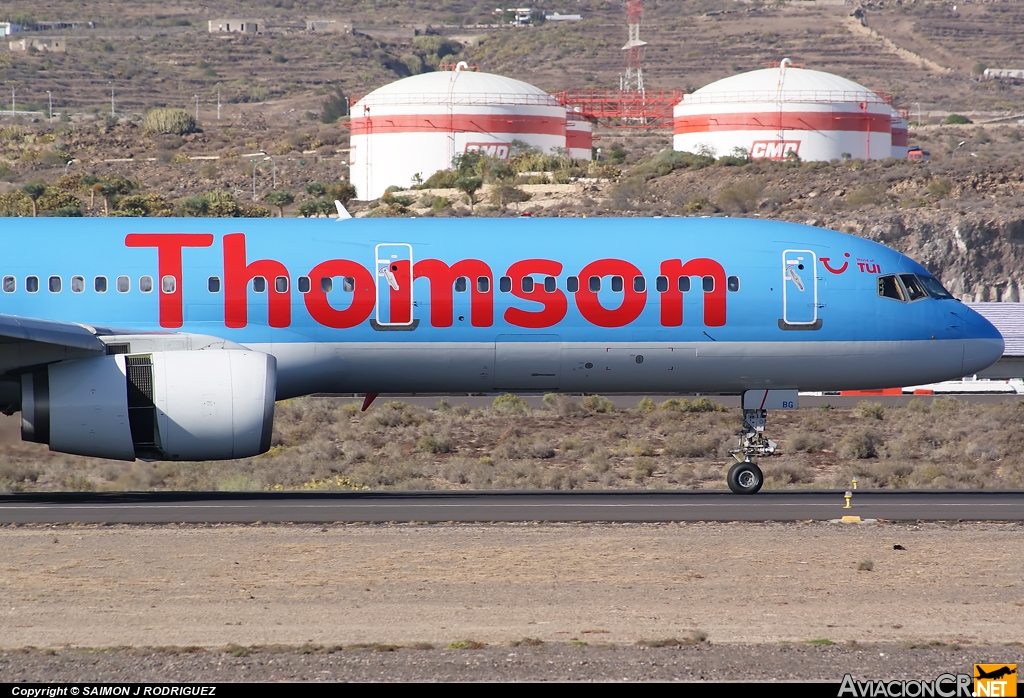 G-OOBG - Boeing 757-236 - Thomsonfly