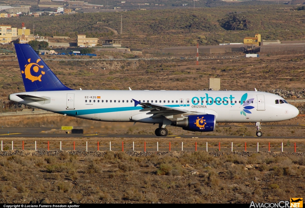 EC-KZG - Airbus A320-214 - Orbest Orizonia Airlines