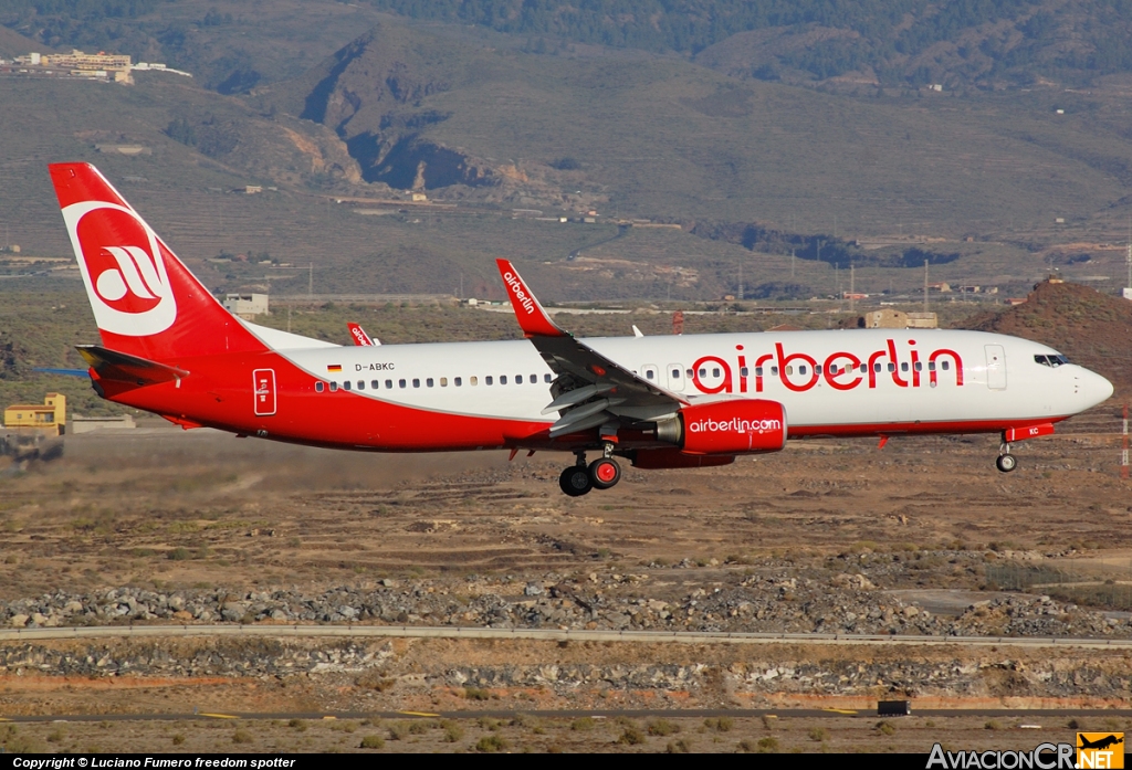D-ABKC - Boeing 737-86J - Air Berlin