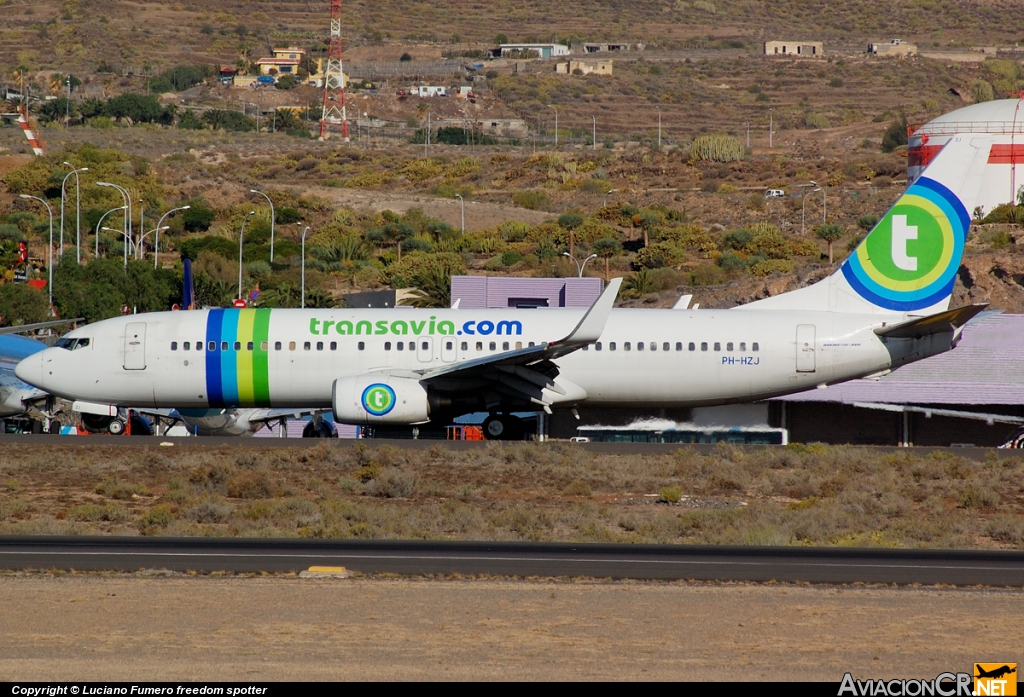 PH-HZJ - Boeing 737-8K2 - Transavia Airlines