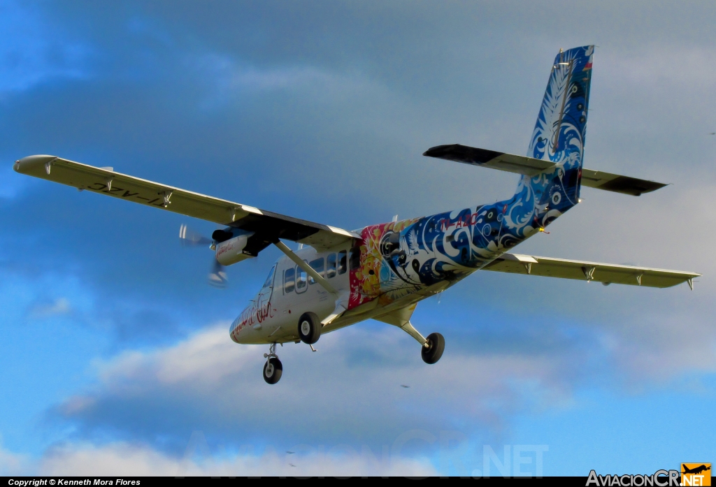 TI-AZC - De Havilland Canada DHC-6-300 Twin Otter - Nature Air