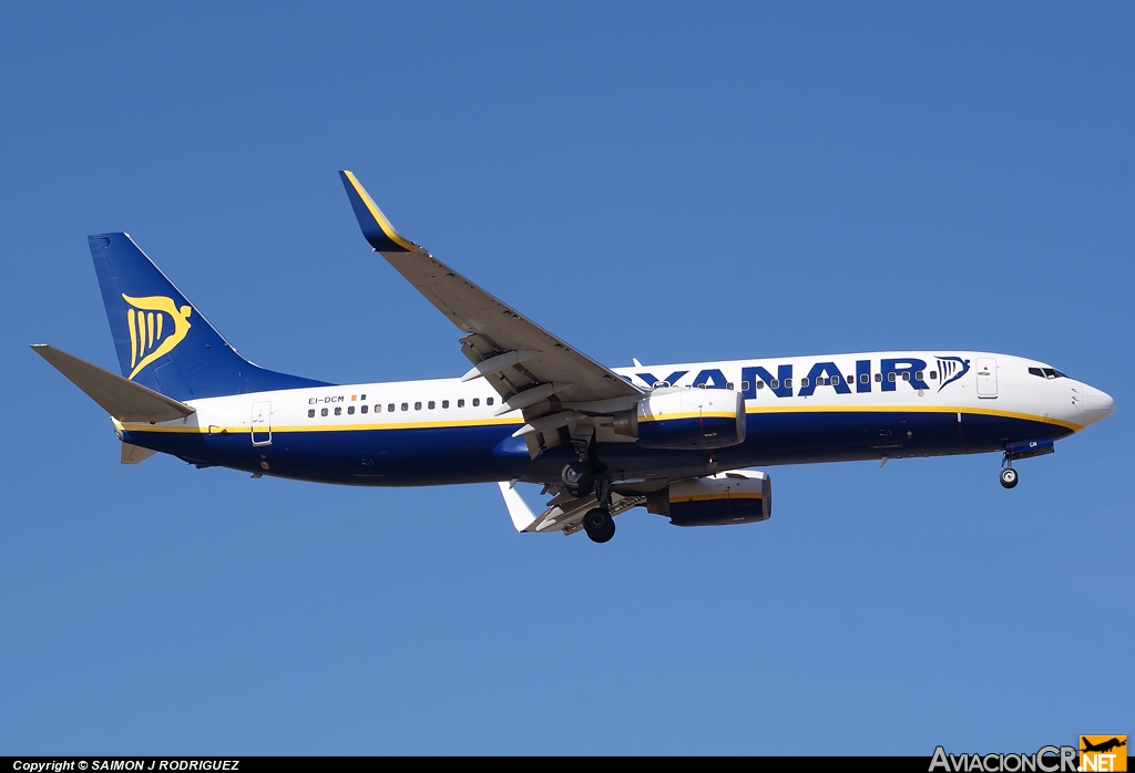 EI-DCM - Boeing 737-8AS - Ryanair