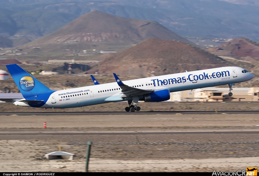 G-JMAA - Boeing 757-3CQ - Thomas Cook Airlines