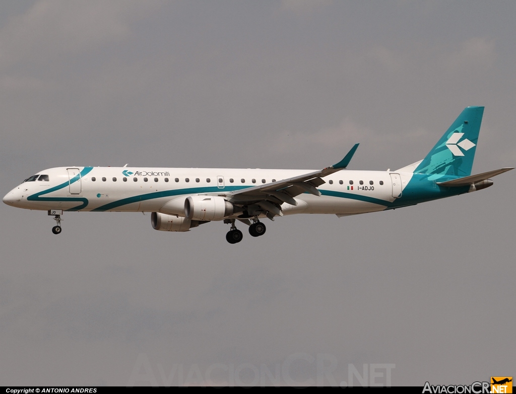 I-ADJO - Embraer 190-200IGW - Air Dolomiti
