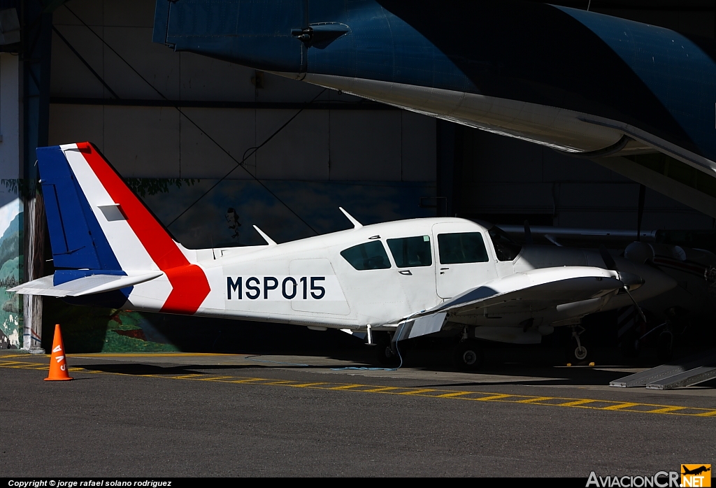 MSP015 - Piper PA-23-250 Aztec F - Ministerio de Seguridad Pública - Costa Rica