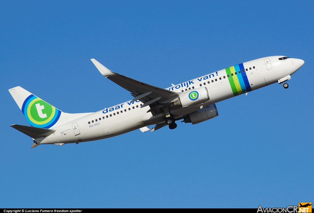 PH-HSC - Boeing 737-8K2 - Transavia Airlines