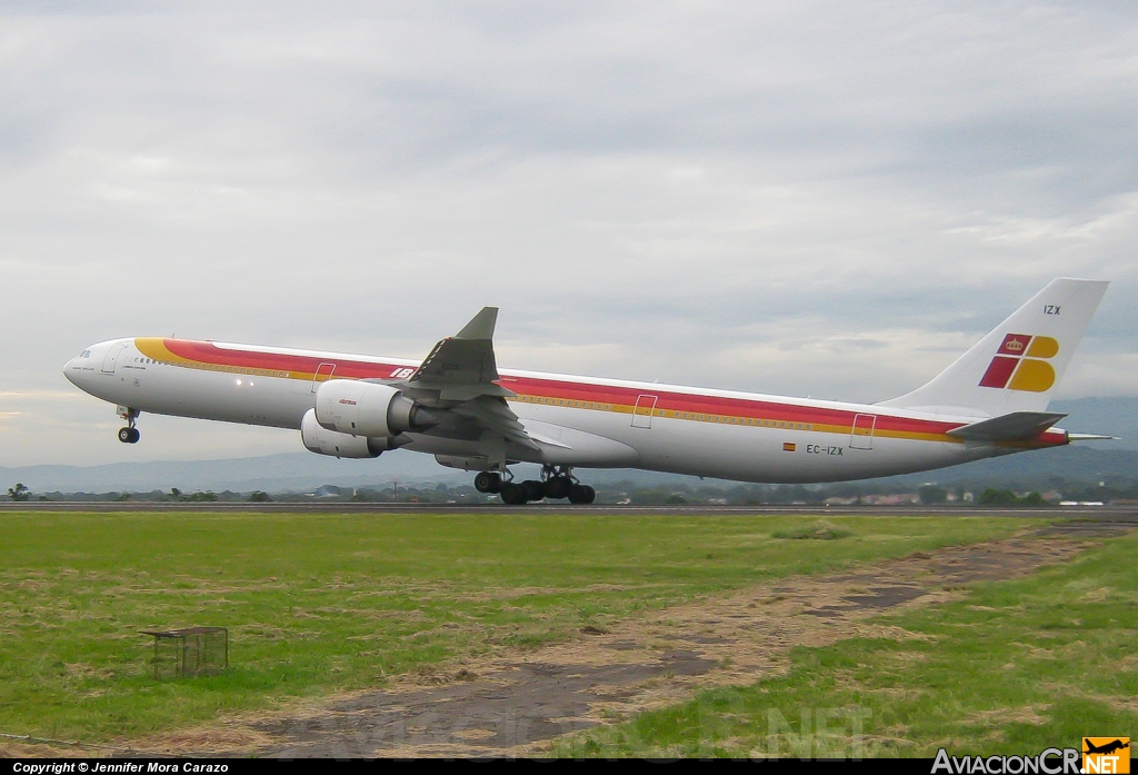 EC-IZX - Airbus A340-642 - Iberia