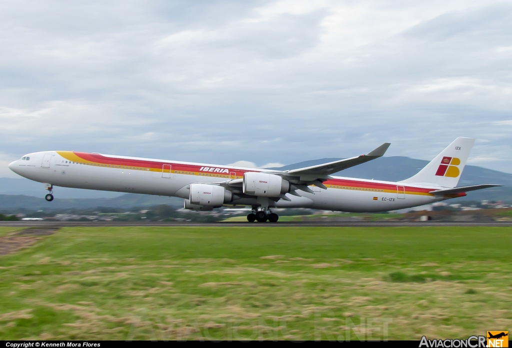 EC-IZX - Airbus A340-642 - Iberia