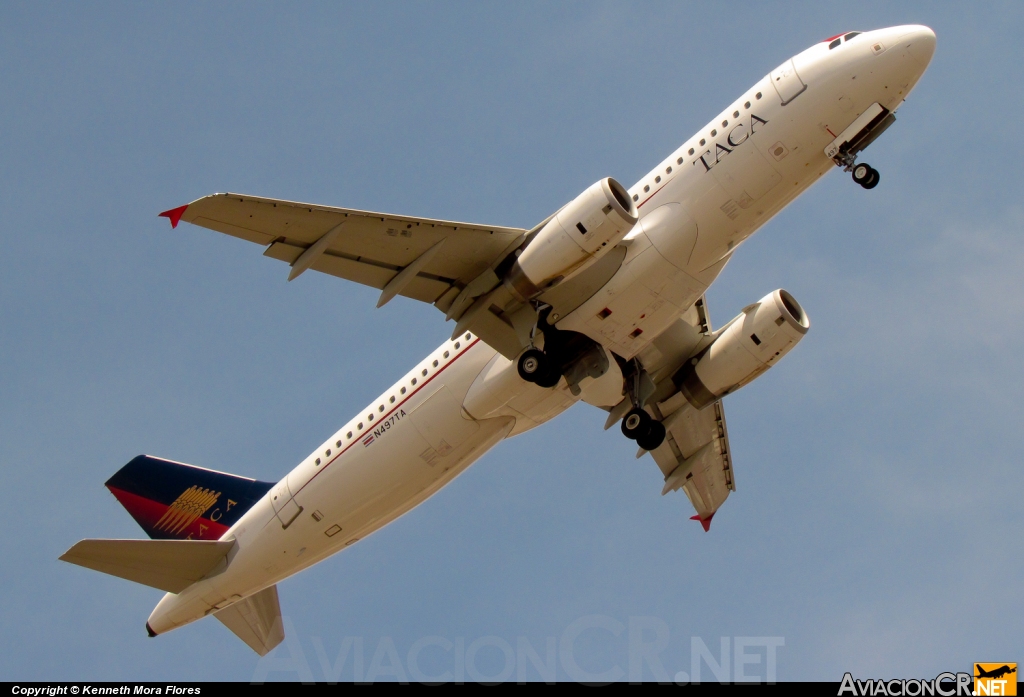 N497TA - Airbus A320-233 - TACA