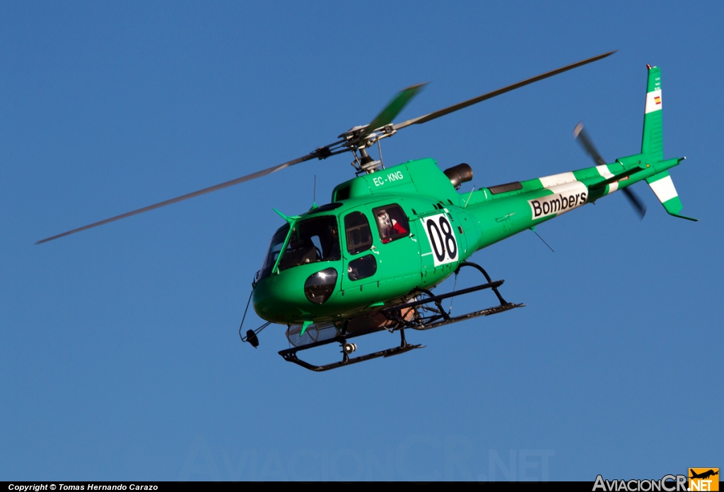EC-KNG - Aerospatiale AS 350B-3 Ecureuil - TAF Helicopters