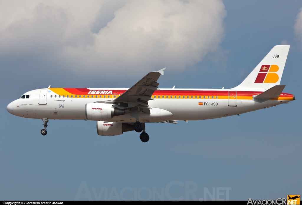 EC-JSB - Airbus A320-214 - Iberia