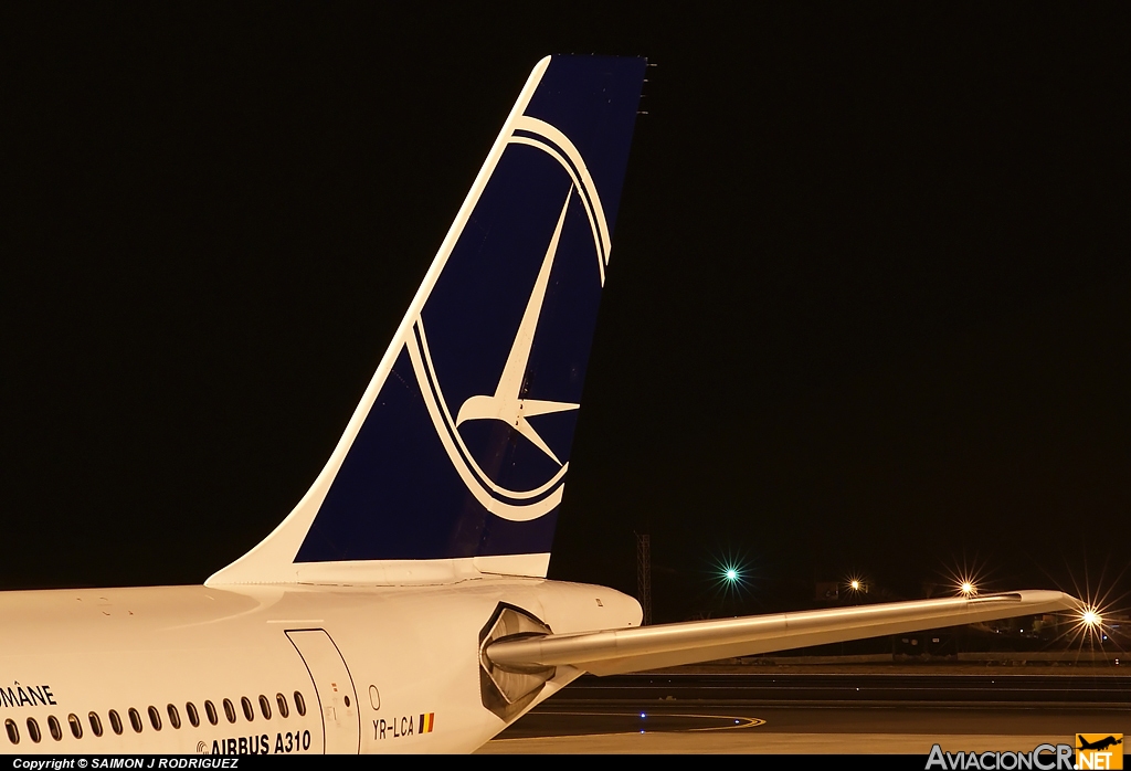 YR-LCA - Airbus A310-325 - Tarom - Romanian Air Transport