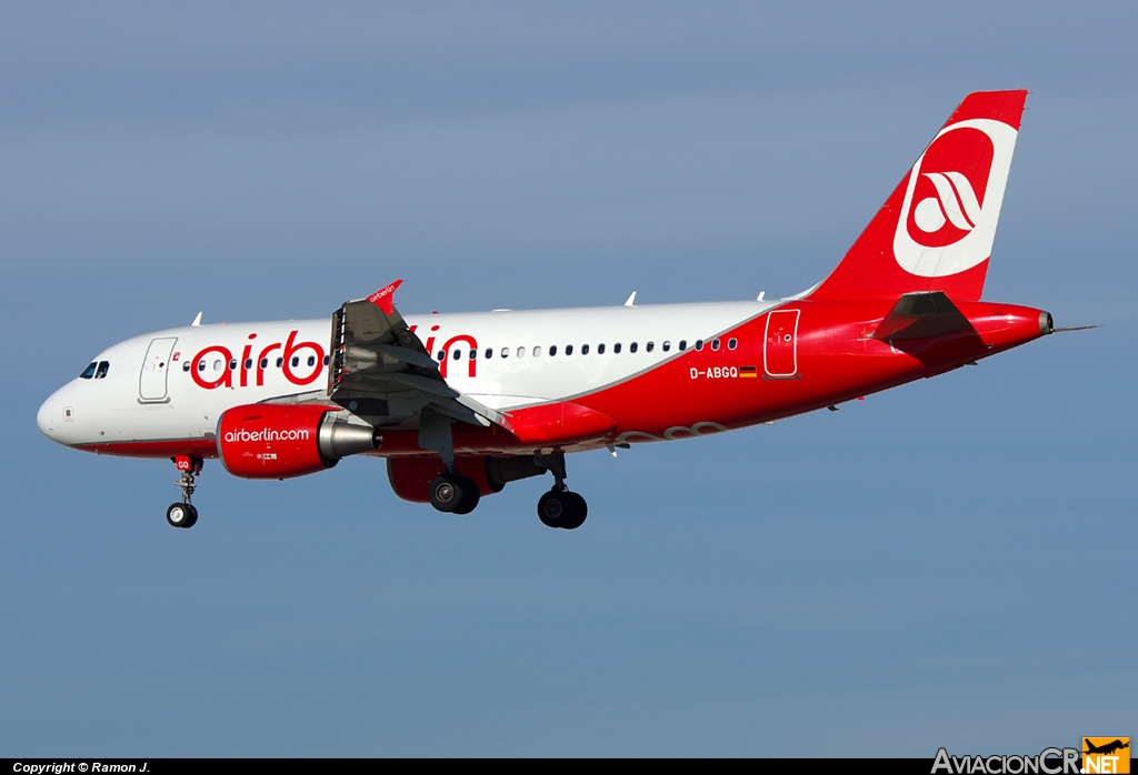 D-ABGQ - Airbus A319-112 - Air Berlin