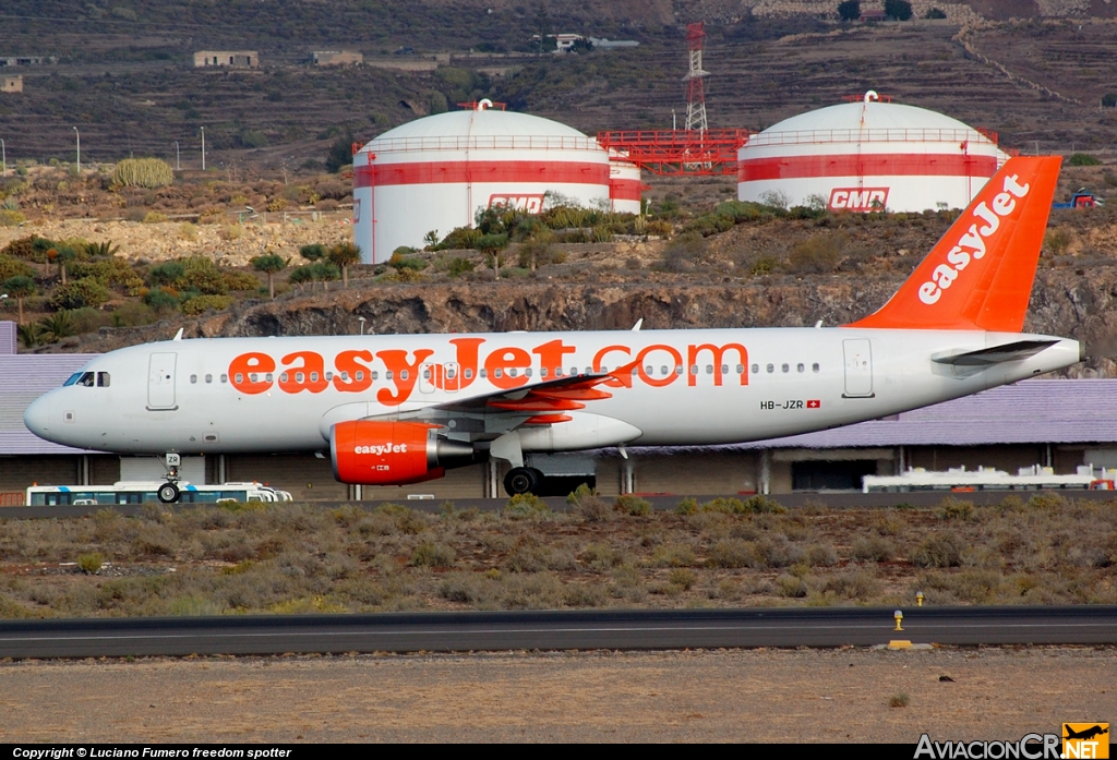 HB-JZR - Airbus A320-214 - EasyJet Switzerland