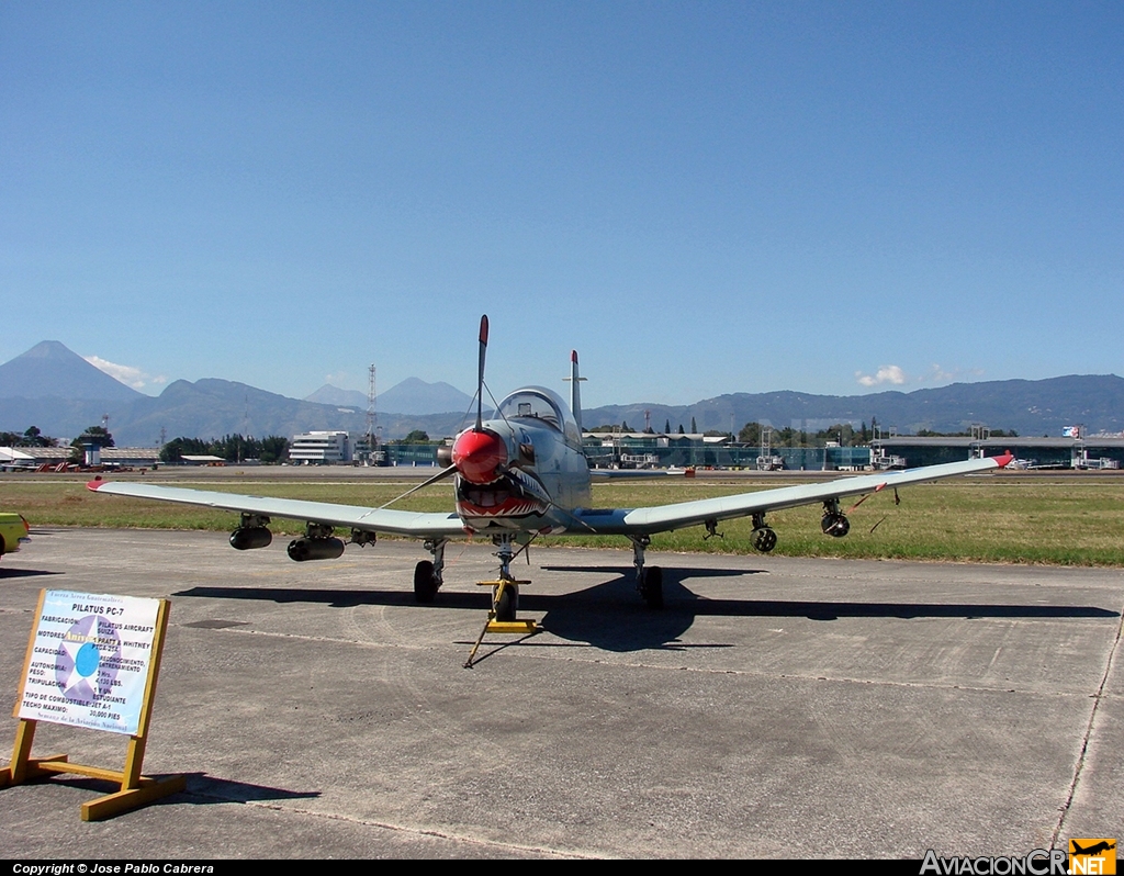 FAG-212 - Pilatus PC-7 - Fuerza Aérea Guatemalteca