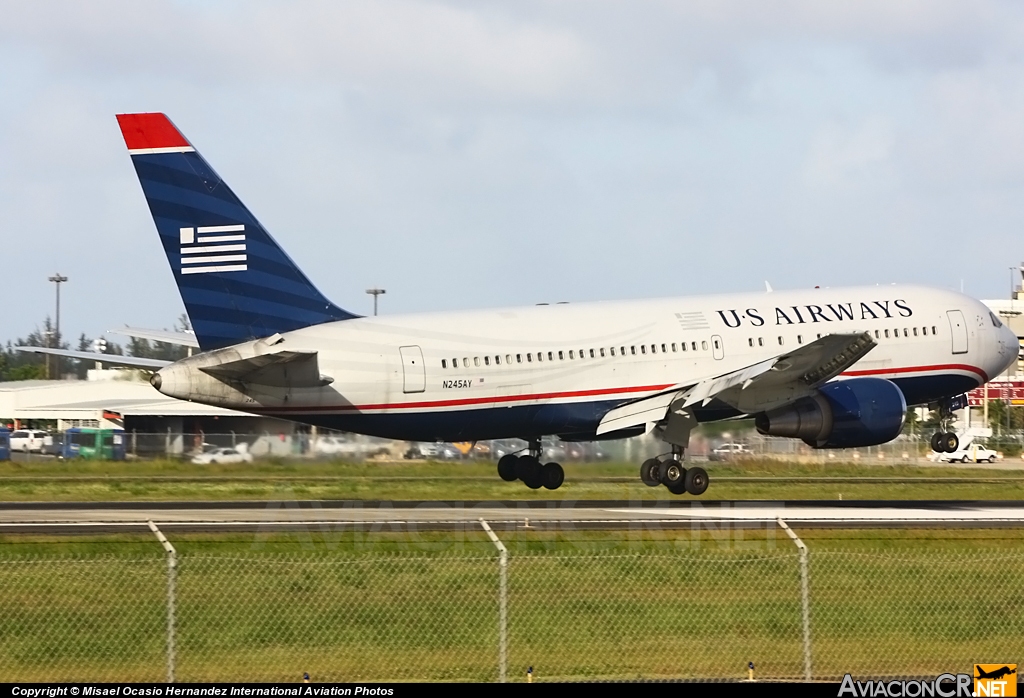 N245AY - Boeing 767-201/ER - US Airways