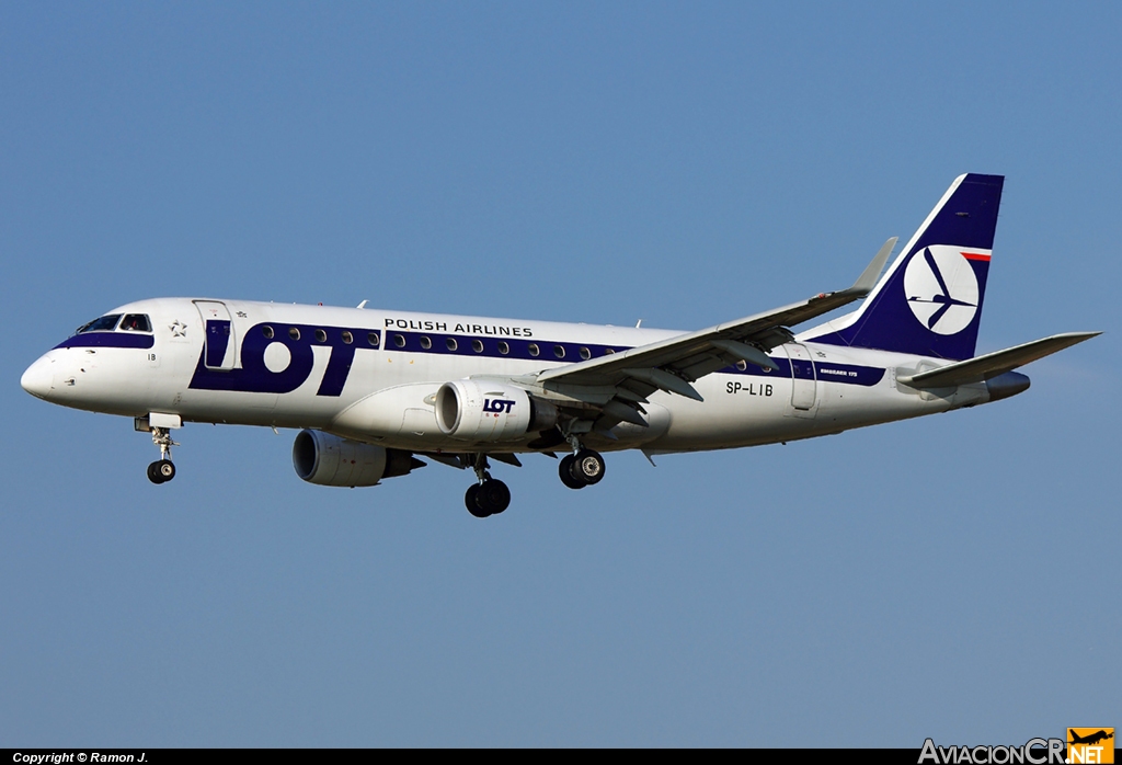 SP-LIB - Embraer ERJ-175 - LOT Polish Airlines
