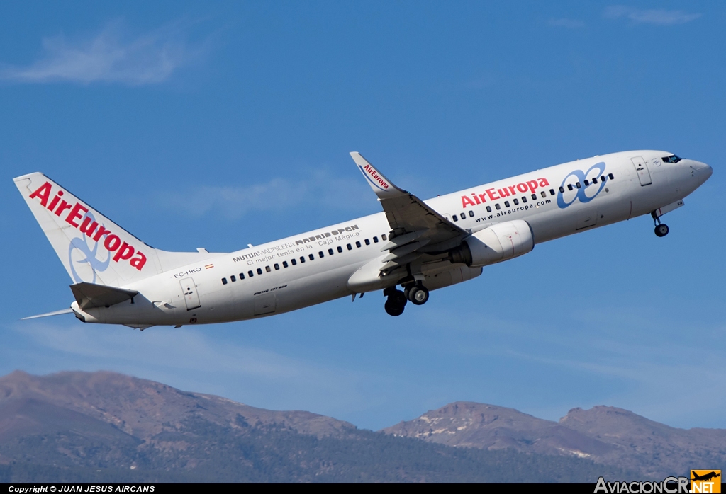 EC-HKQ - Boeing 737-85P - Air Europa