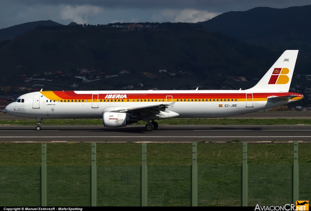 EC-JRE - Airbus A321-211 - Iberia