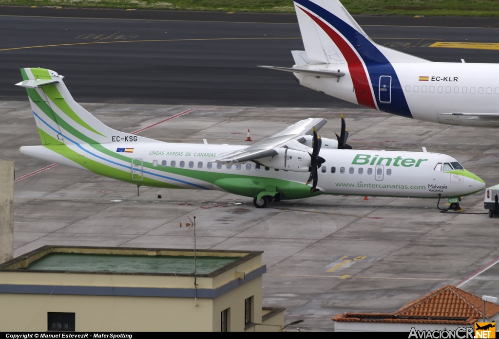 EC-KSG - ATR 72-212A - Binter Canarias