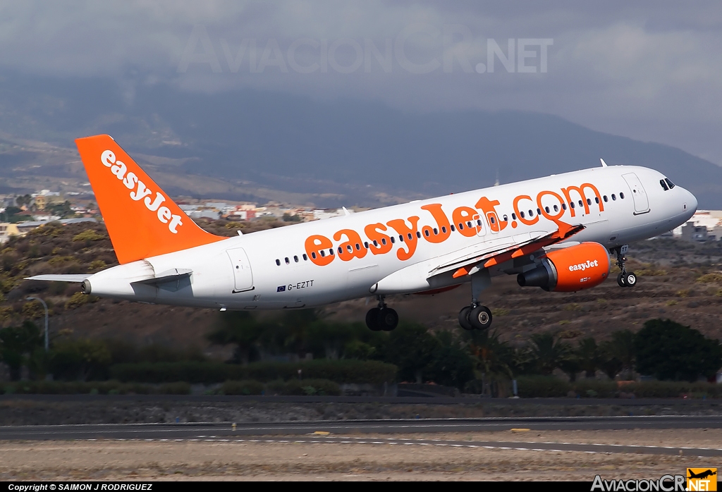 G-EZTT - Airbus A320-214 - EasyJet Airline