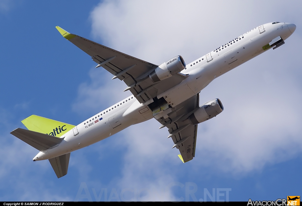 YL-BDC - Boeing 757-256 - Air Baltic