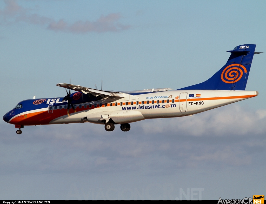 EC-KNO - ATR 72-212A - Islas Airways