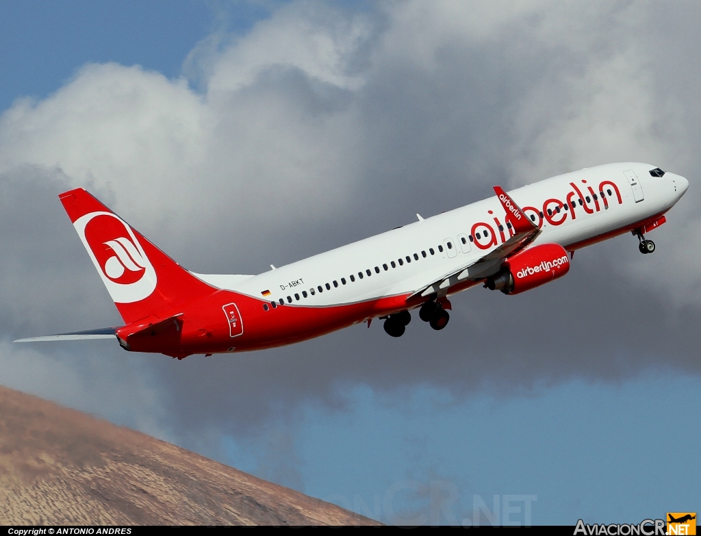 D-ABKT - Boeing 737-86J - Air Berlin