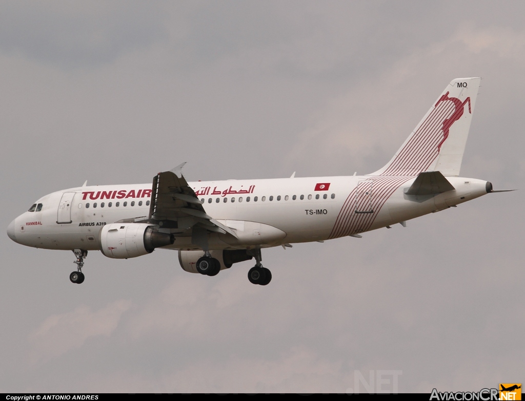 TS-IMO - Airbus A319-114 - Tunisair