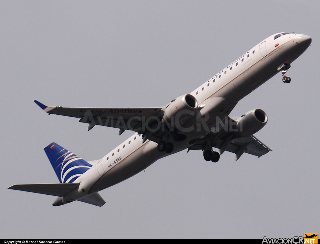 HK-4599 - Embraer ERJ-190-100AR - Copa Airlines Colombia