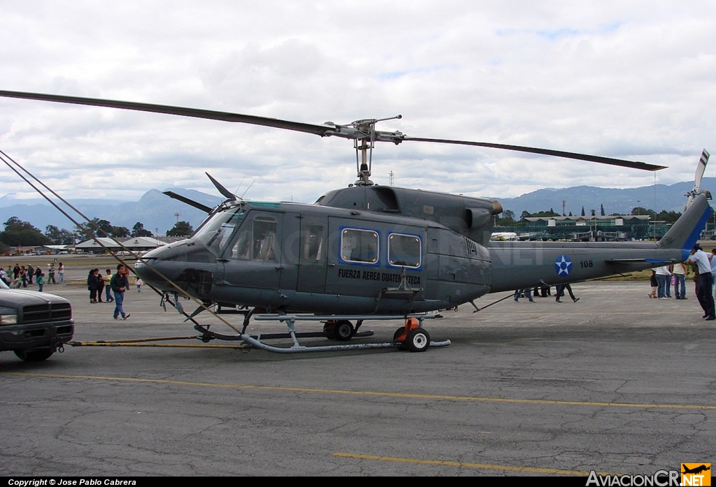 FAG-108 - Bell 212 (UH-1N) - Fuerza Aérea Guatemalteca