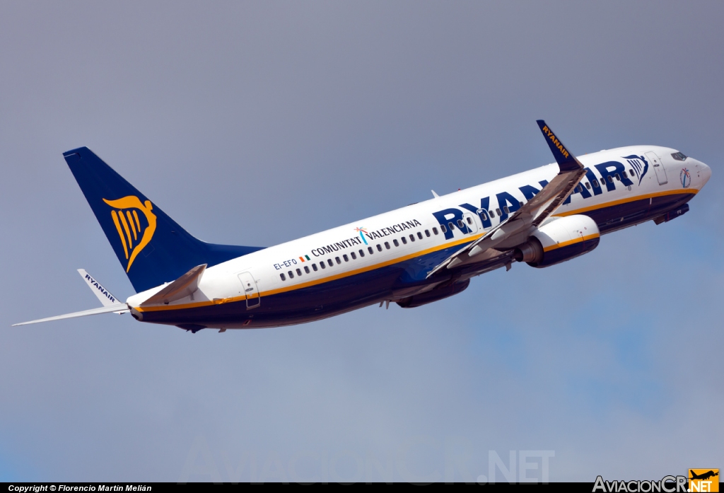 EI-EFO - Boeing 737-8AS - Ryanair