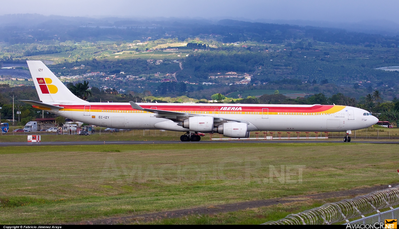 EC-IZY - Airbus A340-642 - Iberia