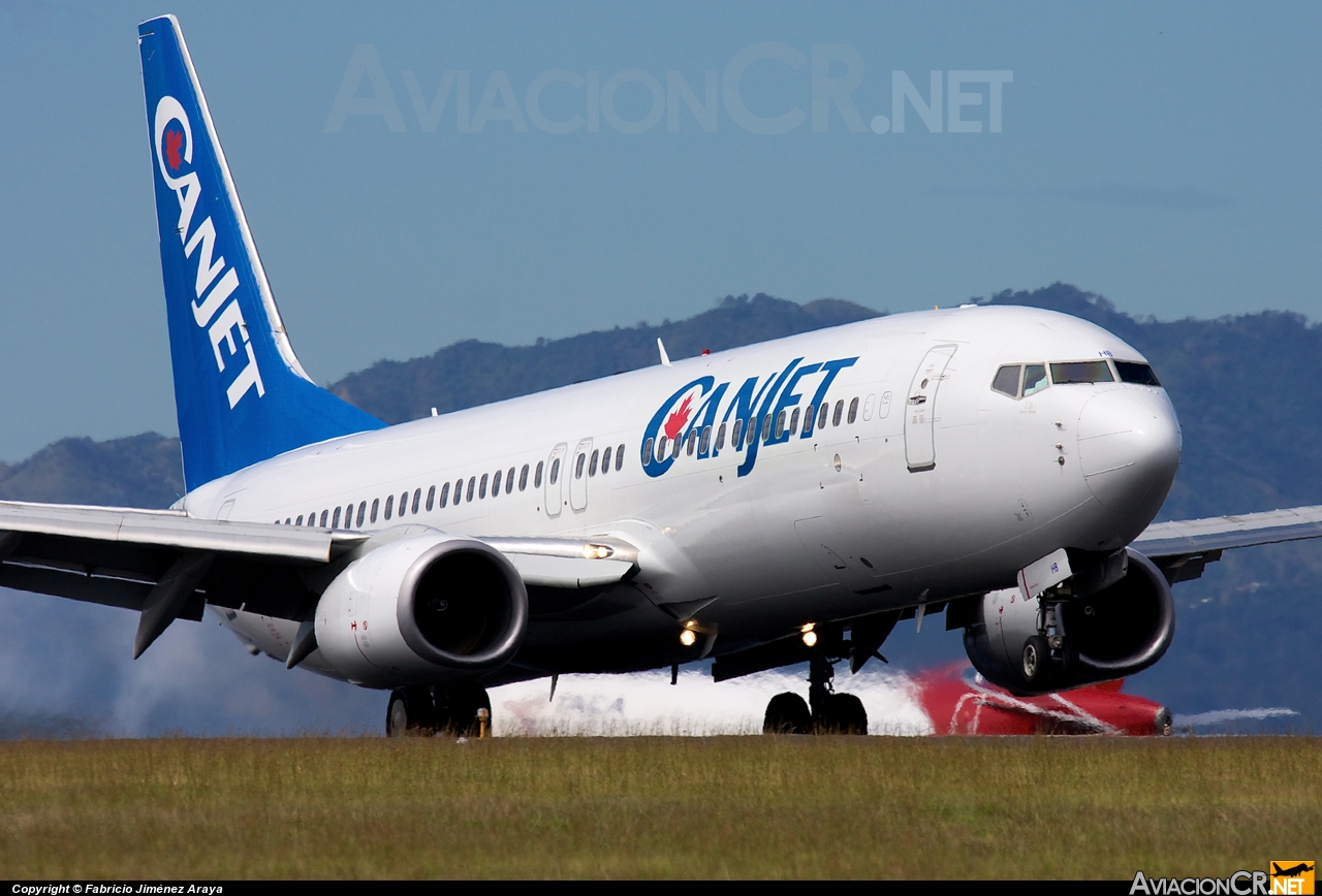F-GZHB - Boeing 737-8GJ - CanJet Airlines