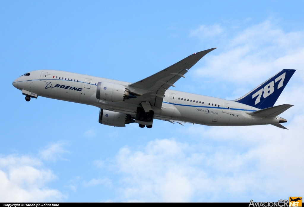 N787FT - Boeing 787-881 Dreamliner - Boeing Company