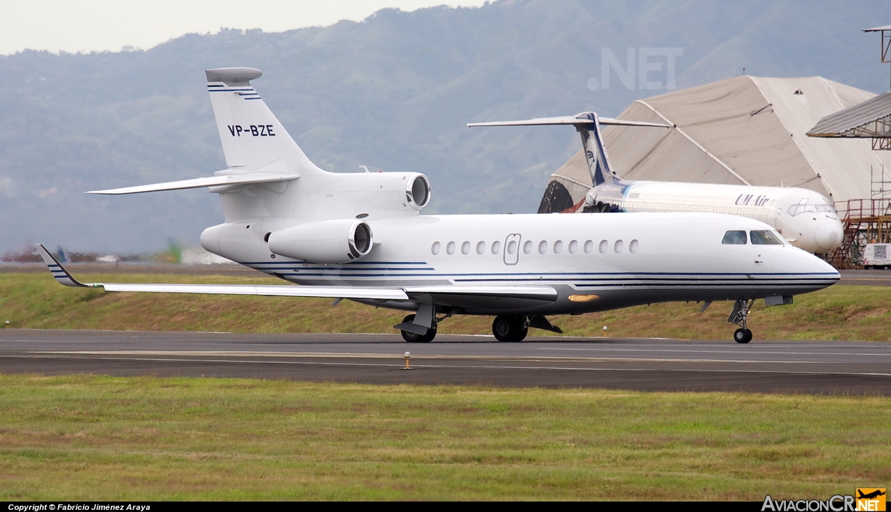 VP-BZE - Dassault Falcon 7X - Desconocida