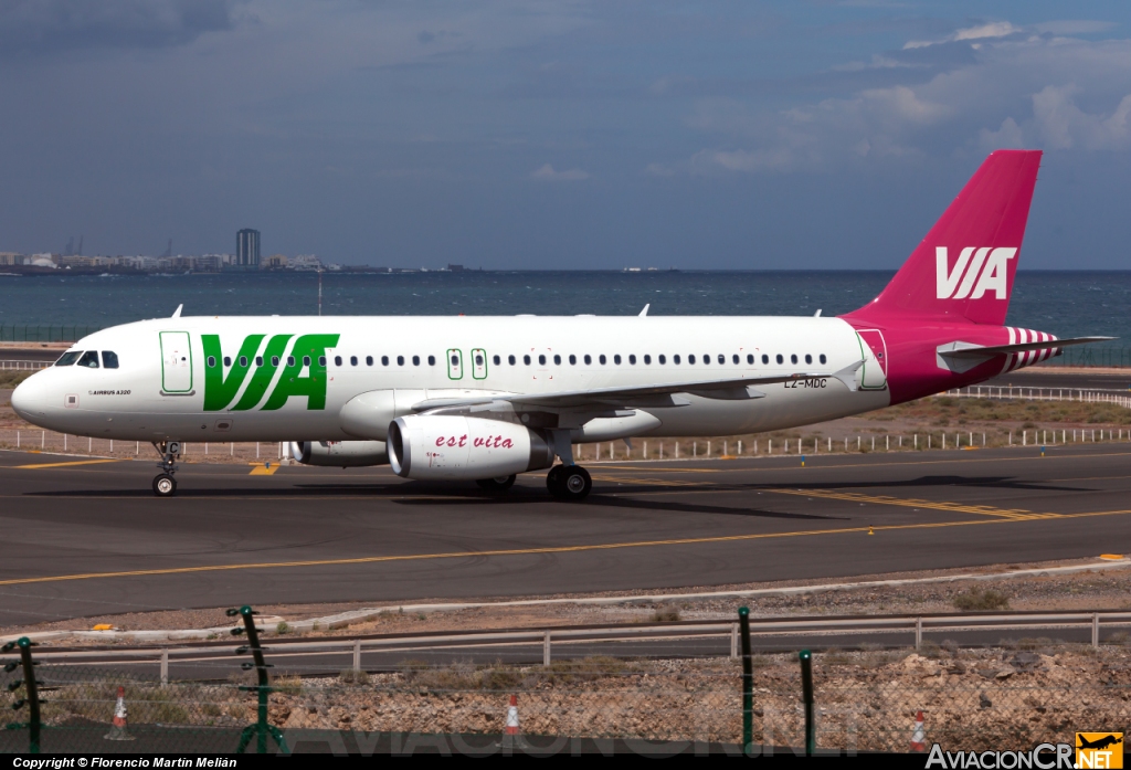 LZ-MDC - Airbus A320-232 - Air Via