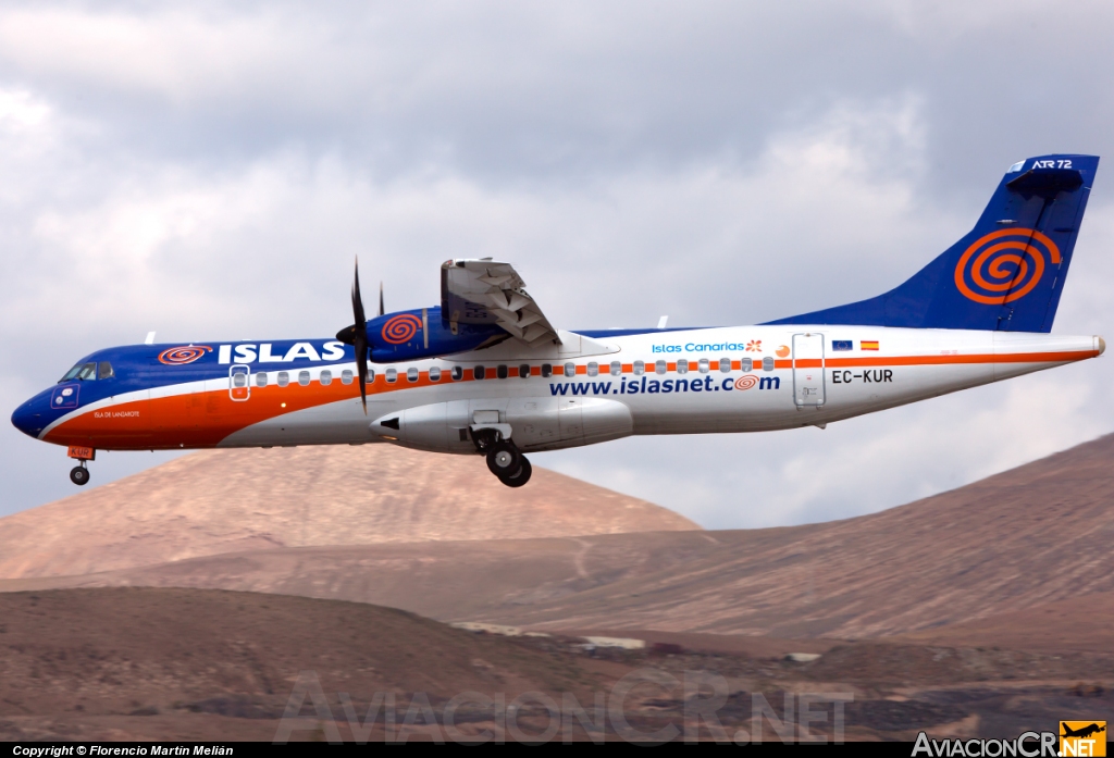 EC-KUR - ATR 72-212A - Islas Airways