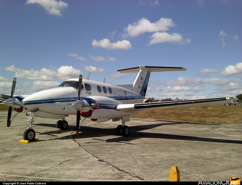 FAG-700 - Beechcraft C90 King Air - Fuerza Aérea Guatemalteca